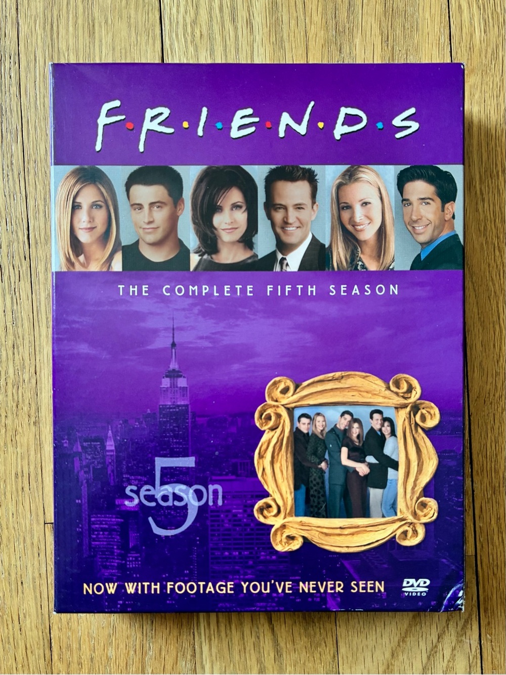 Friends Season 5 THE COMPLETE FIFTH SEASON, Boxed Set, DVD Video, #24249